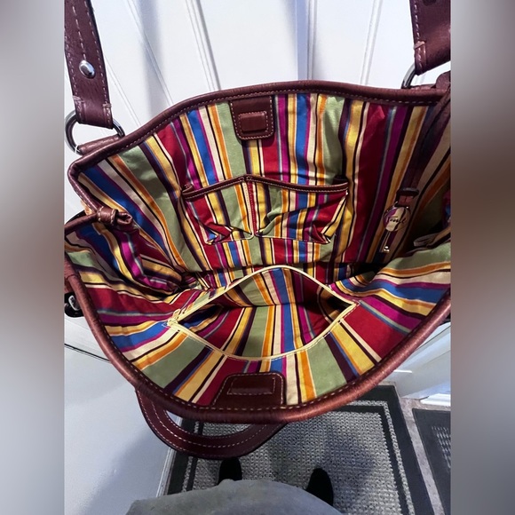 Fossil Caprivi II Tote NWT Tan - Picture 6 of 7